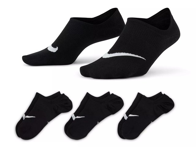 Nike Everyday Plus Lightweight No Show Liners - 3 Pack