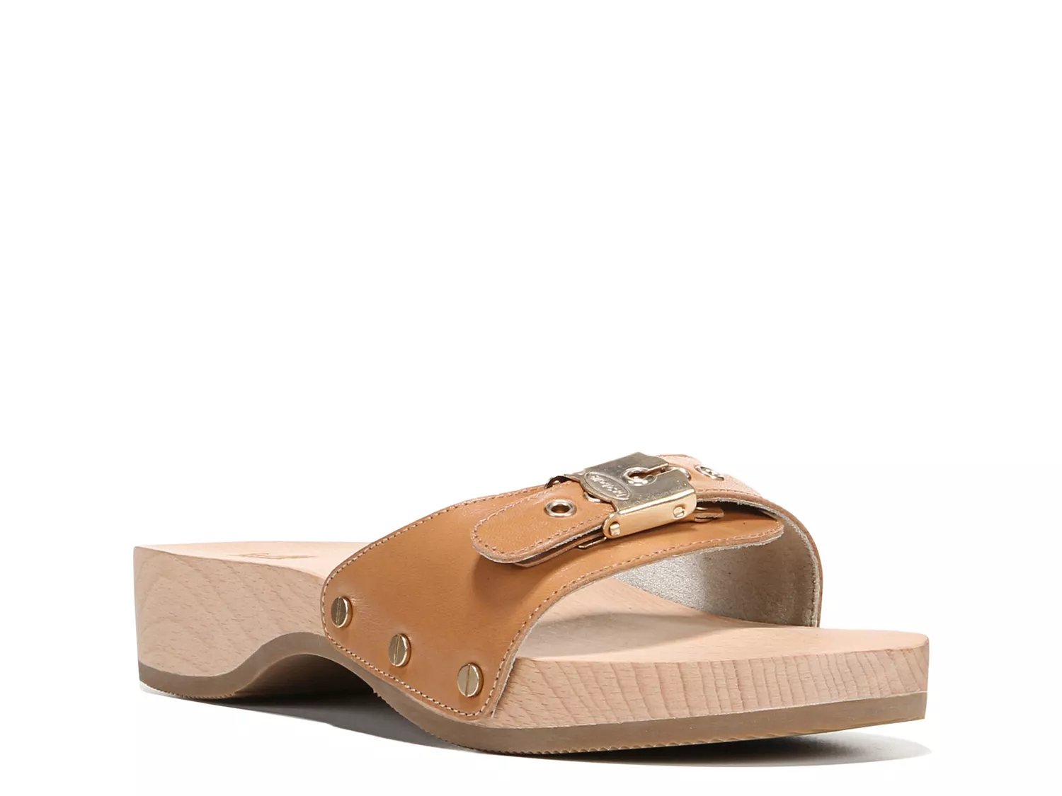 Wooden dr scholls store sandals