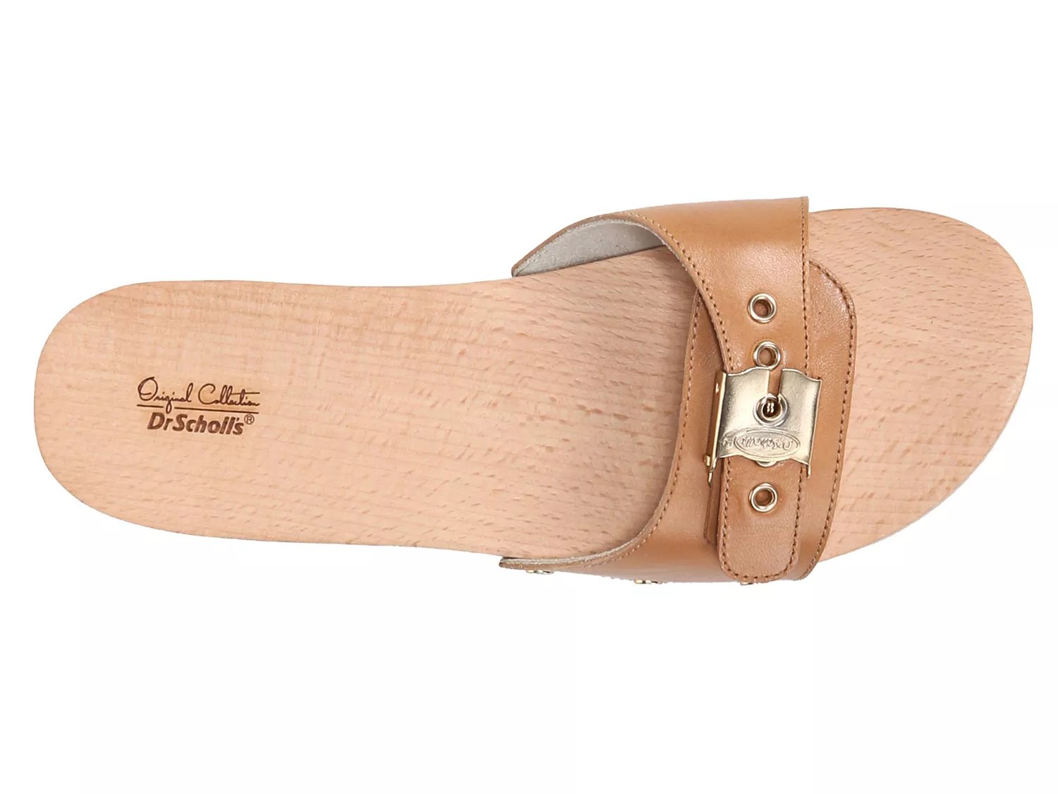dr scholl's original collection leather comfort sandals