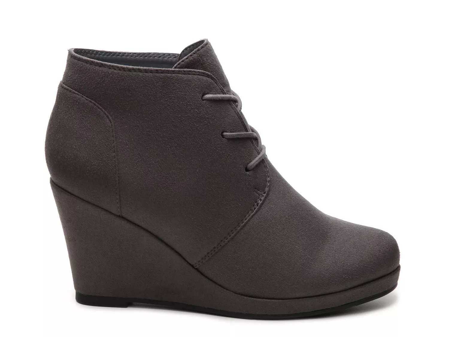 Journee Collection Enter Wedge Bootie Women's Shoes | DSW