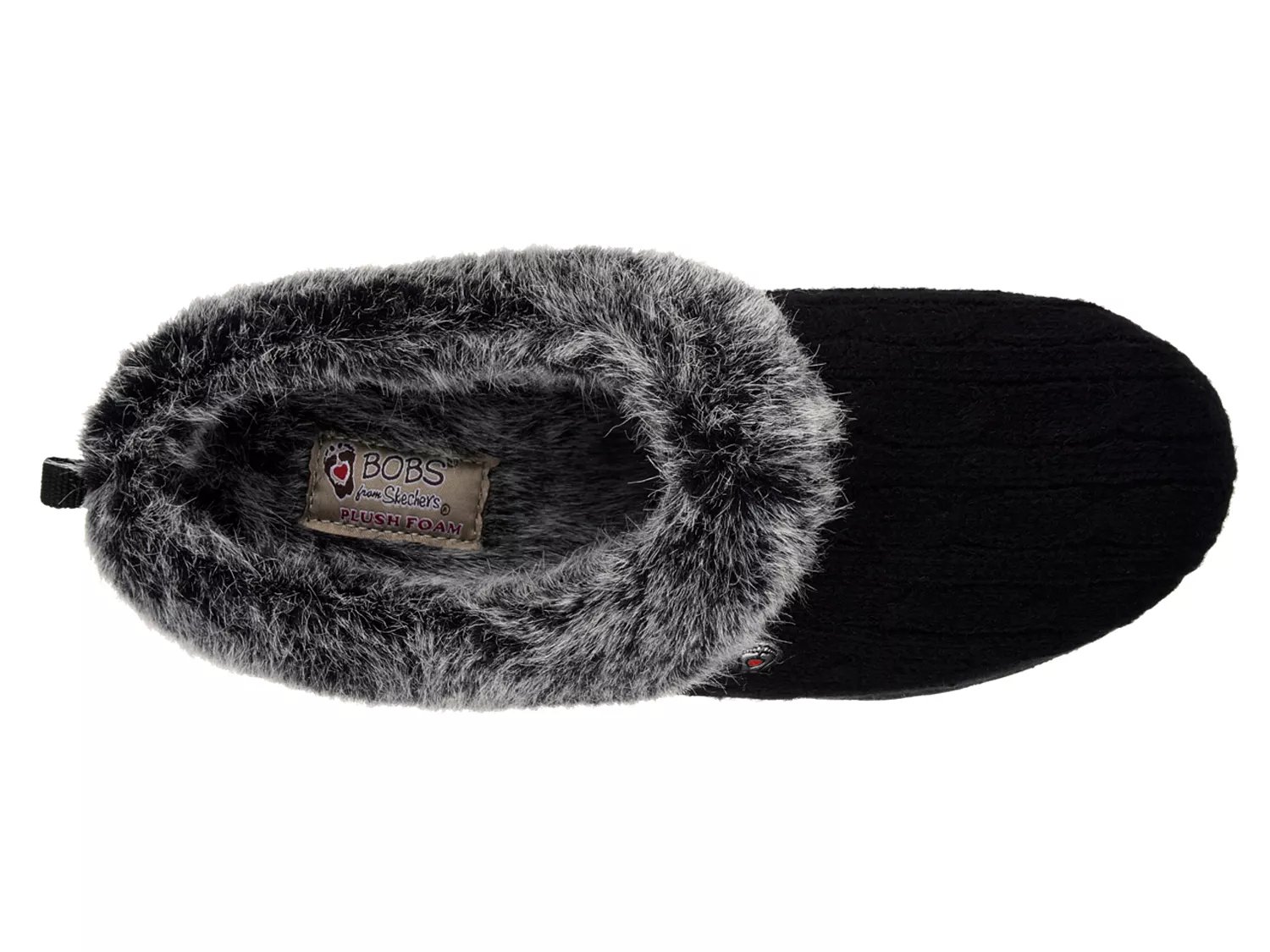 skechers keepsakes ice angel faux fur trimmed slipper