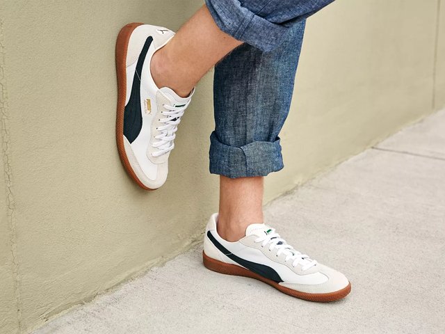 Puma Super Liga OG Retro Sneaker Men s Free Shipping DSW