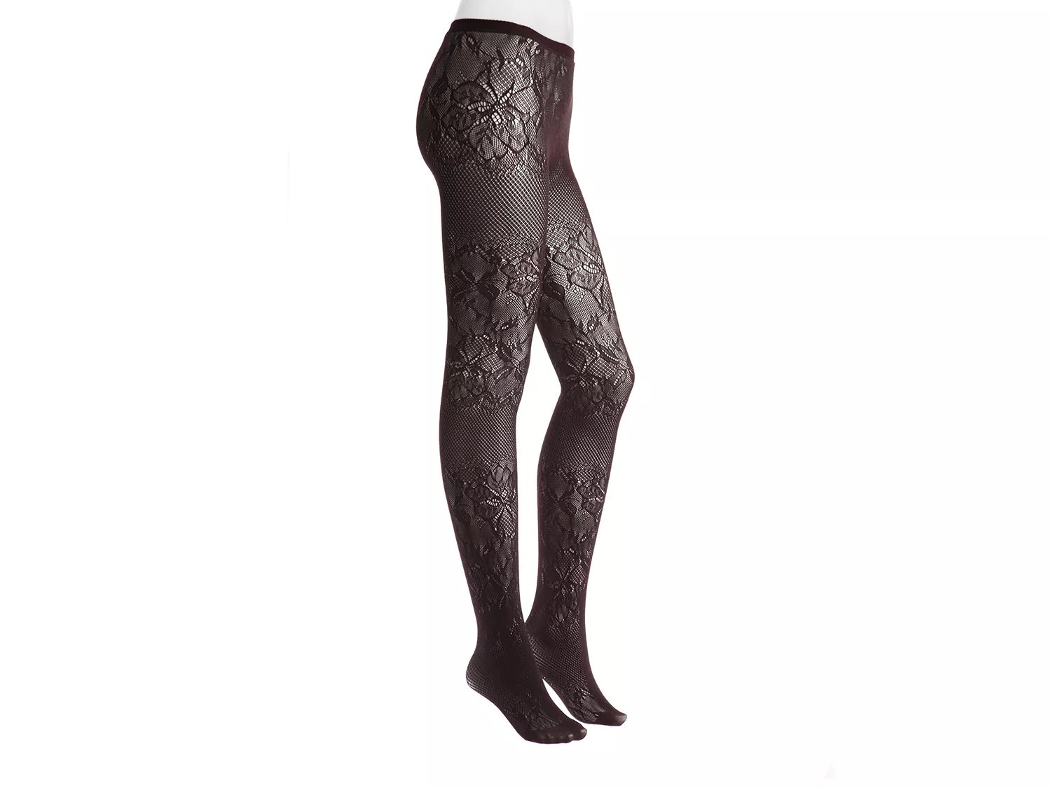 Jessica Simpson Floral Net TIghts