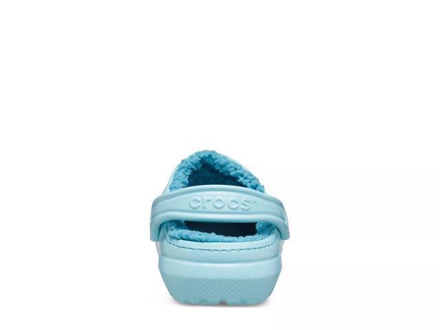 Classic fuzz lined clog ice blue new arrivals