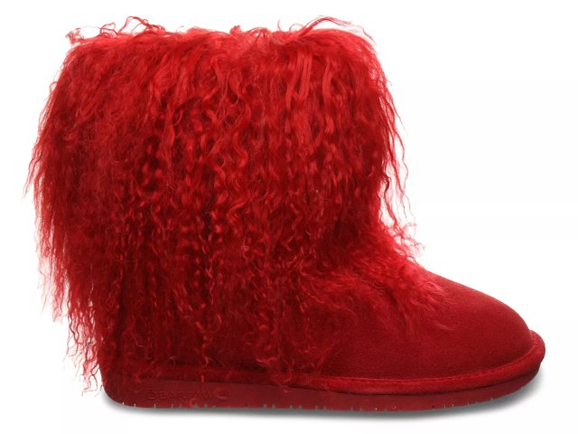 Red booties dsw on sale