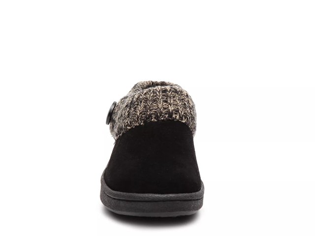 clarks suede scuff slipper