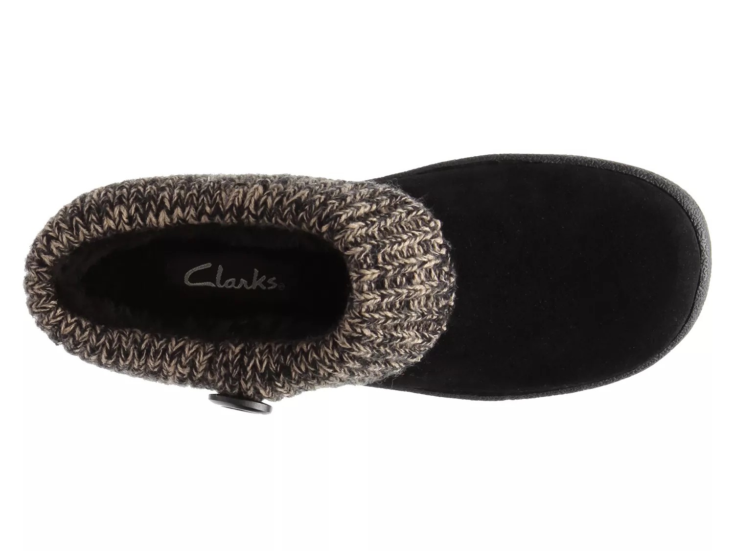 clarks suede slippers