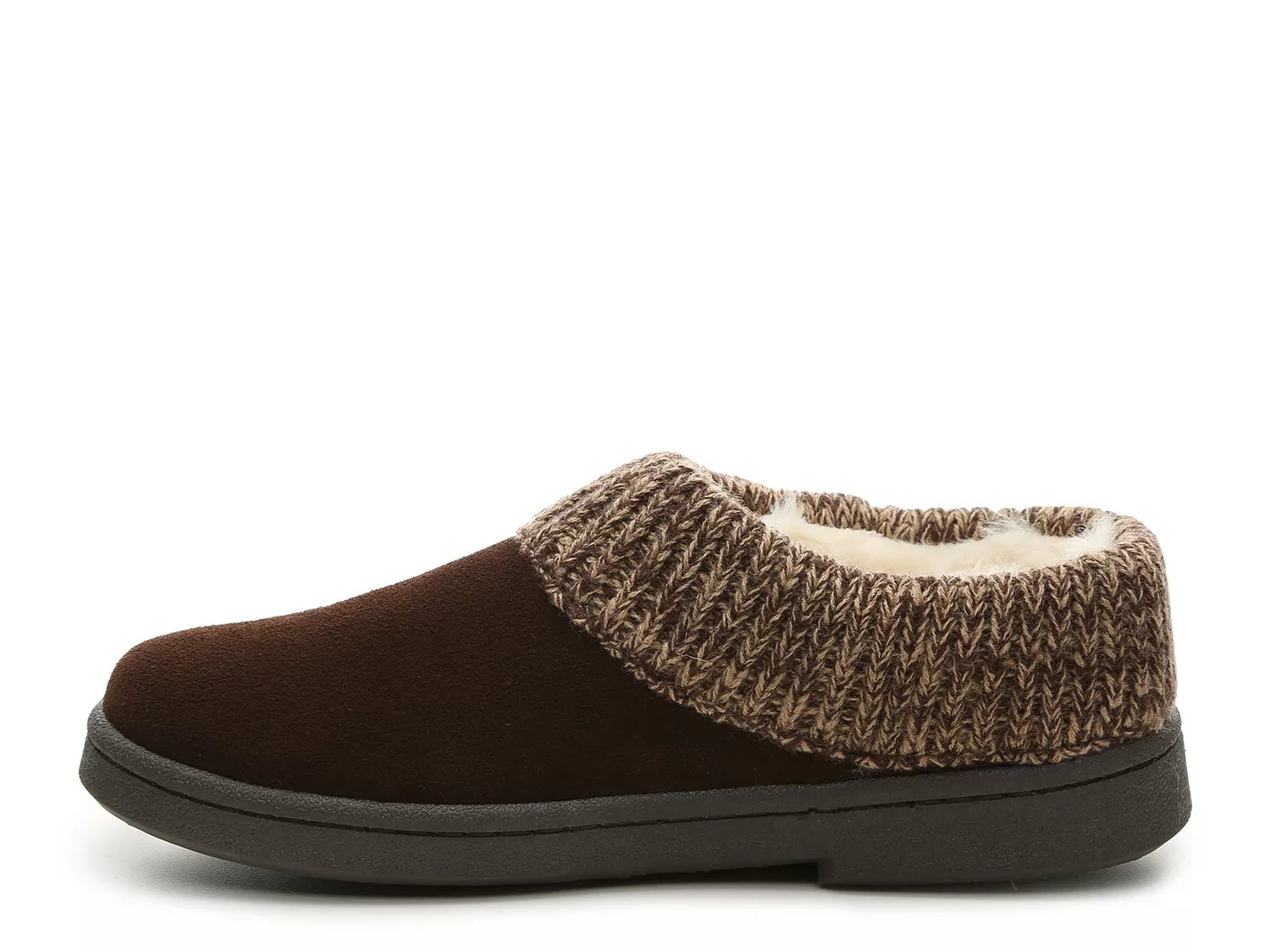 clarks suede scuff slipper