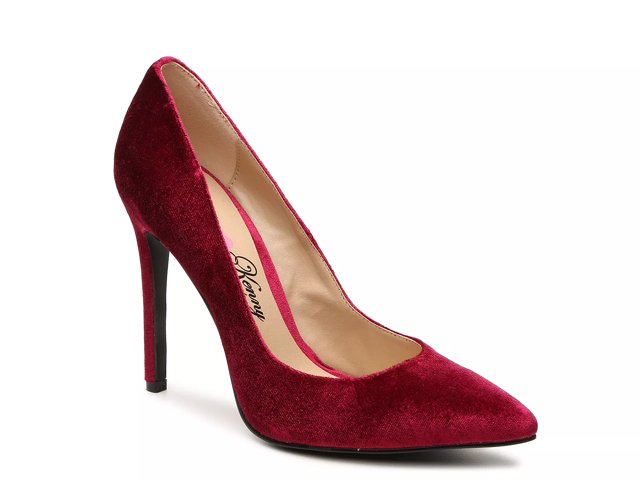 Penny Loves Kenny Main Velvet Pump - Free Shipping | DSW