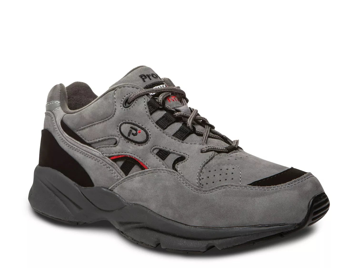 Propet Stability Walker Walking Shoe | Men's | Grey Nubuck | Size 15 | Sneakers