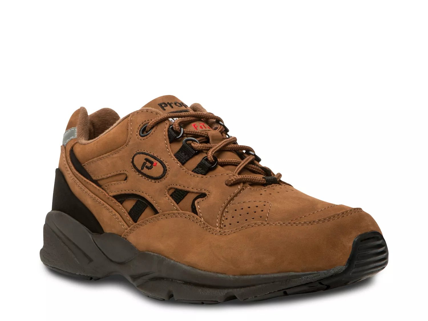 Propet Extra Extra Wide Width Stability Walker Walking Shoe | Men's | Tan Nubuck | Size 9 | Sneakers