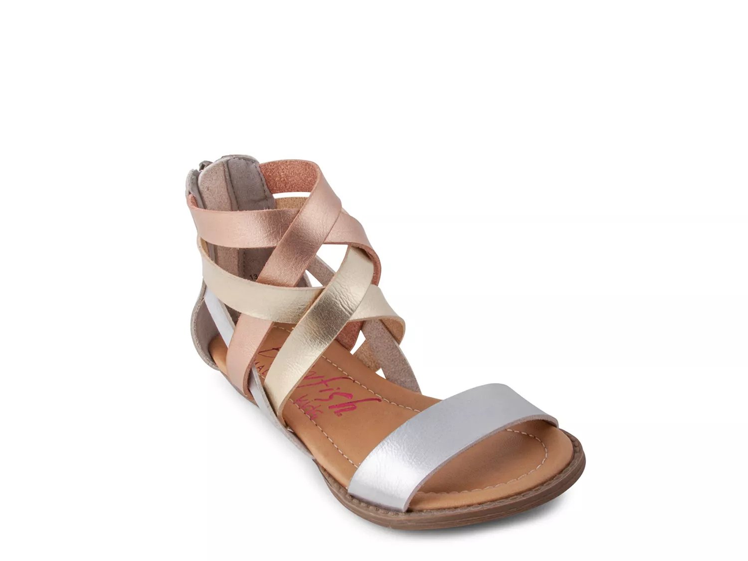 rose gold sandals dsw