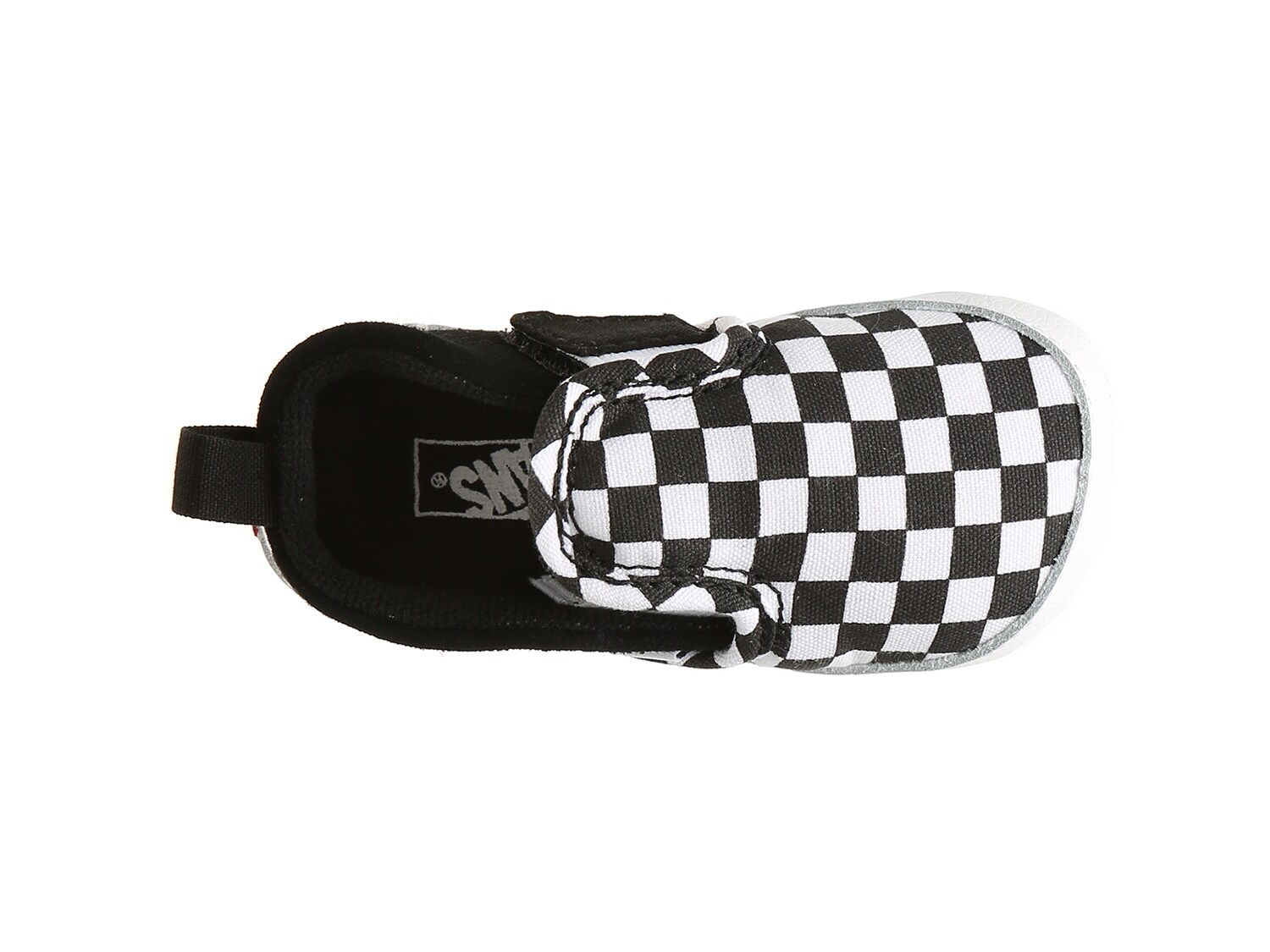 vans checkered crib shoes