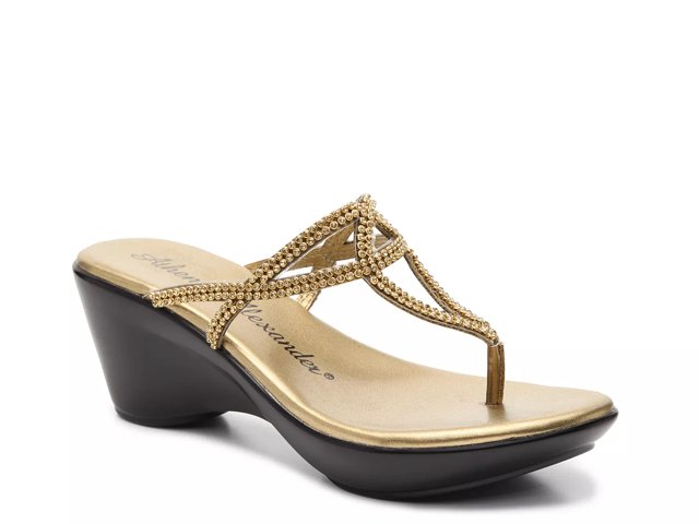 Athena Alexander Kaylenn Wedge Sandal Free Shipping DSW