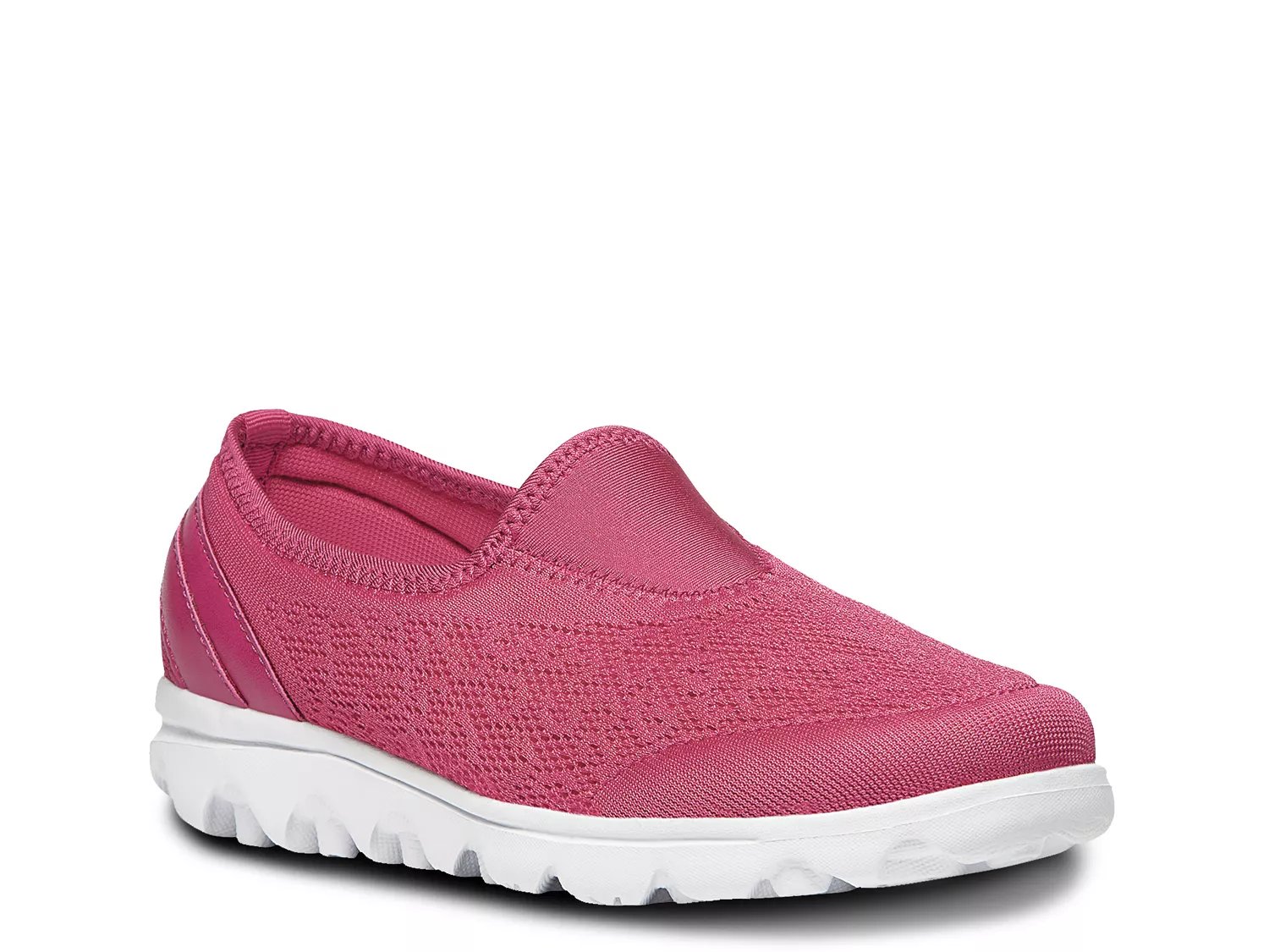 light pink slip ons