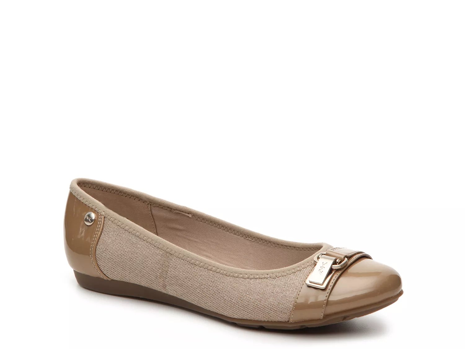 anne klein sport able fabric ballet flat