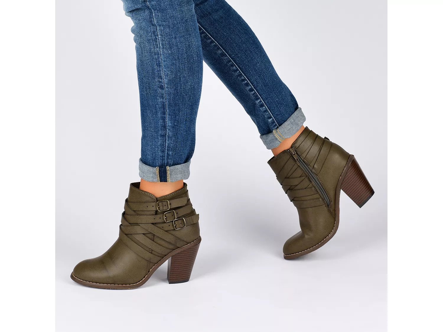 journee collection samara strappy bootie