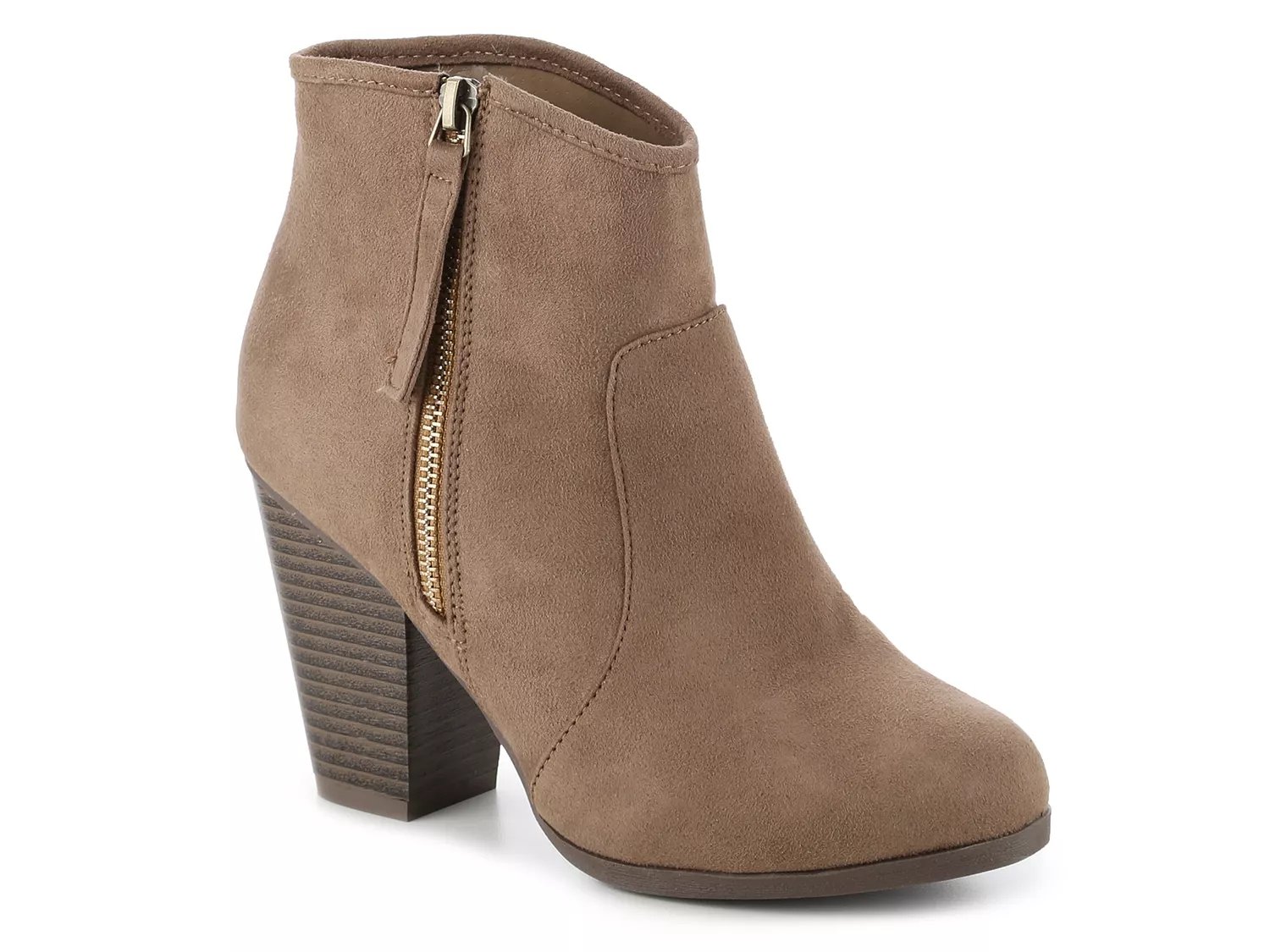 dsw black booties