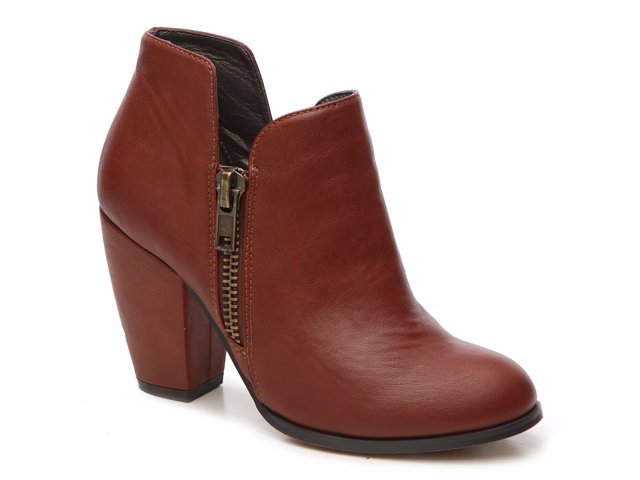 Dsw cognac booties shop