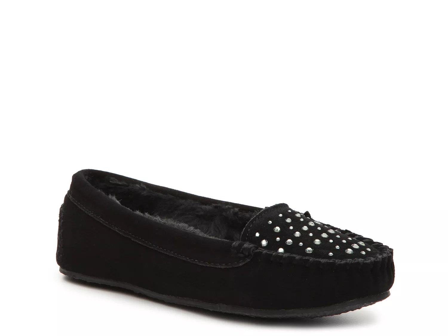 Rhinestone Moccasin Slipper DSW