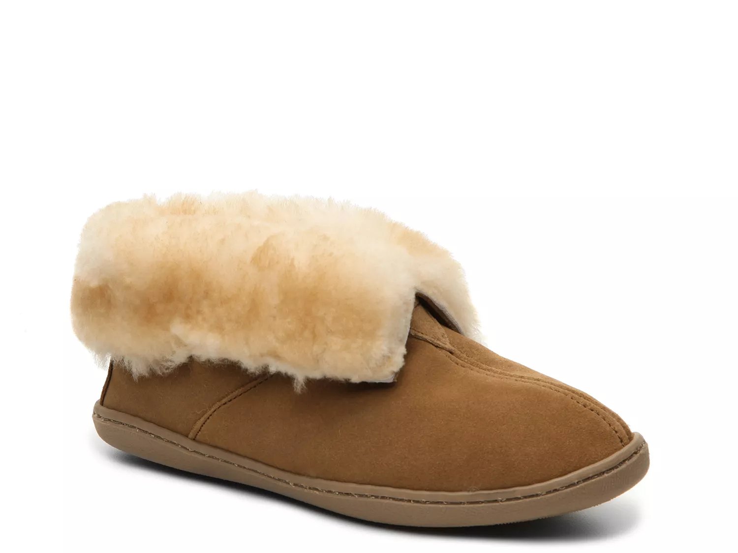  Suede Bootie Slipper 