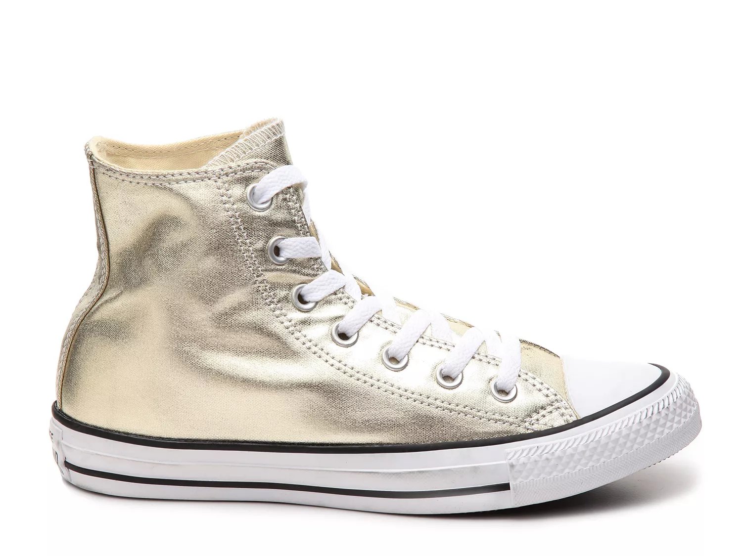 metallic high top sneakers womens