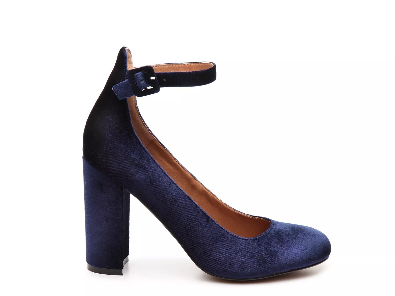 gray velvet pumps