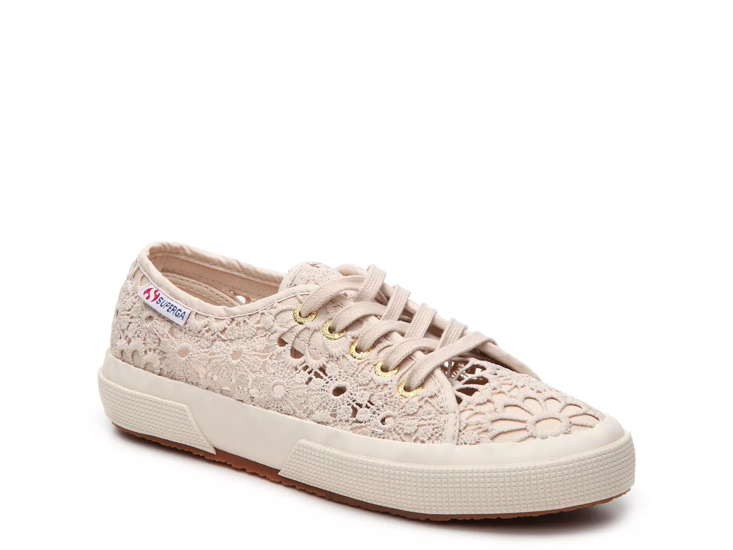 Superga slip on discount macrame