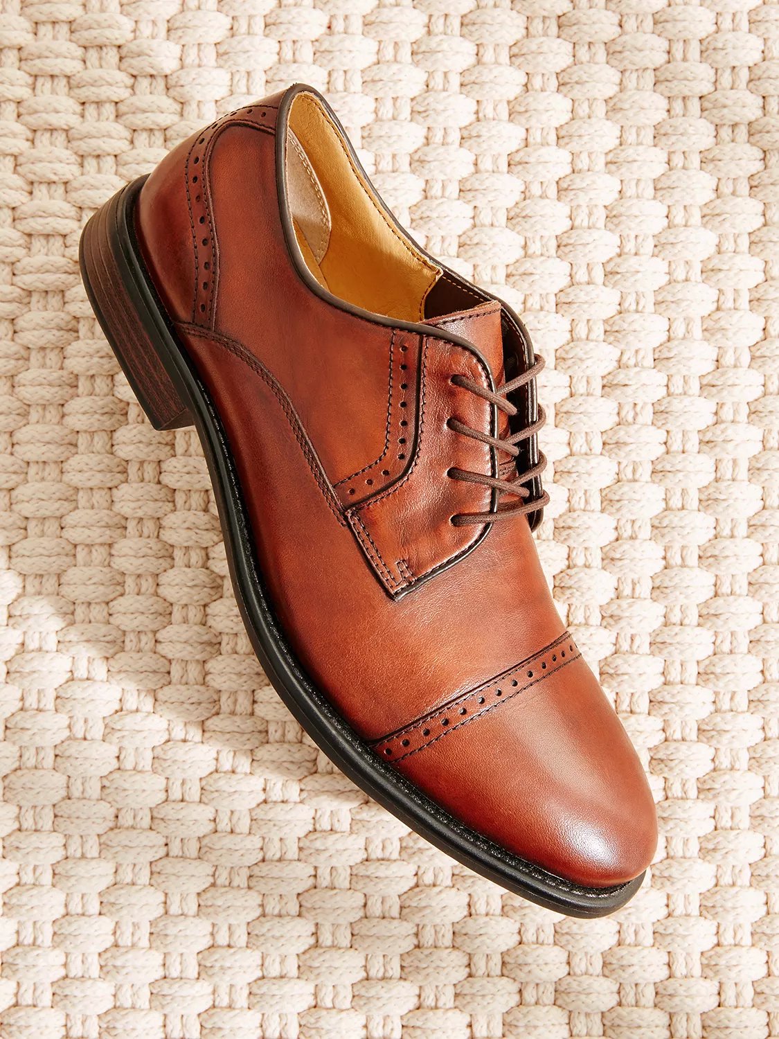 belfast cap toe oxford