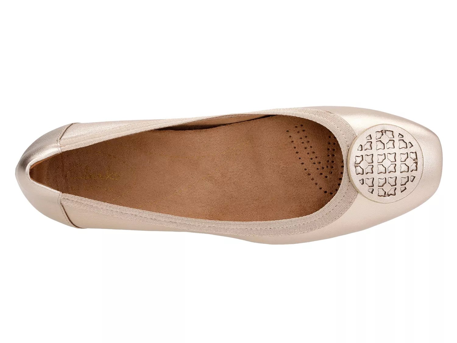 clarks women's candra blush flat