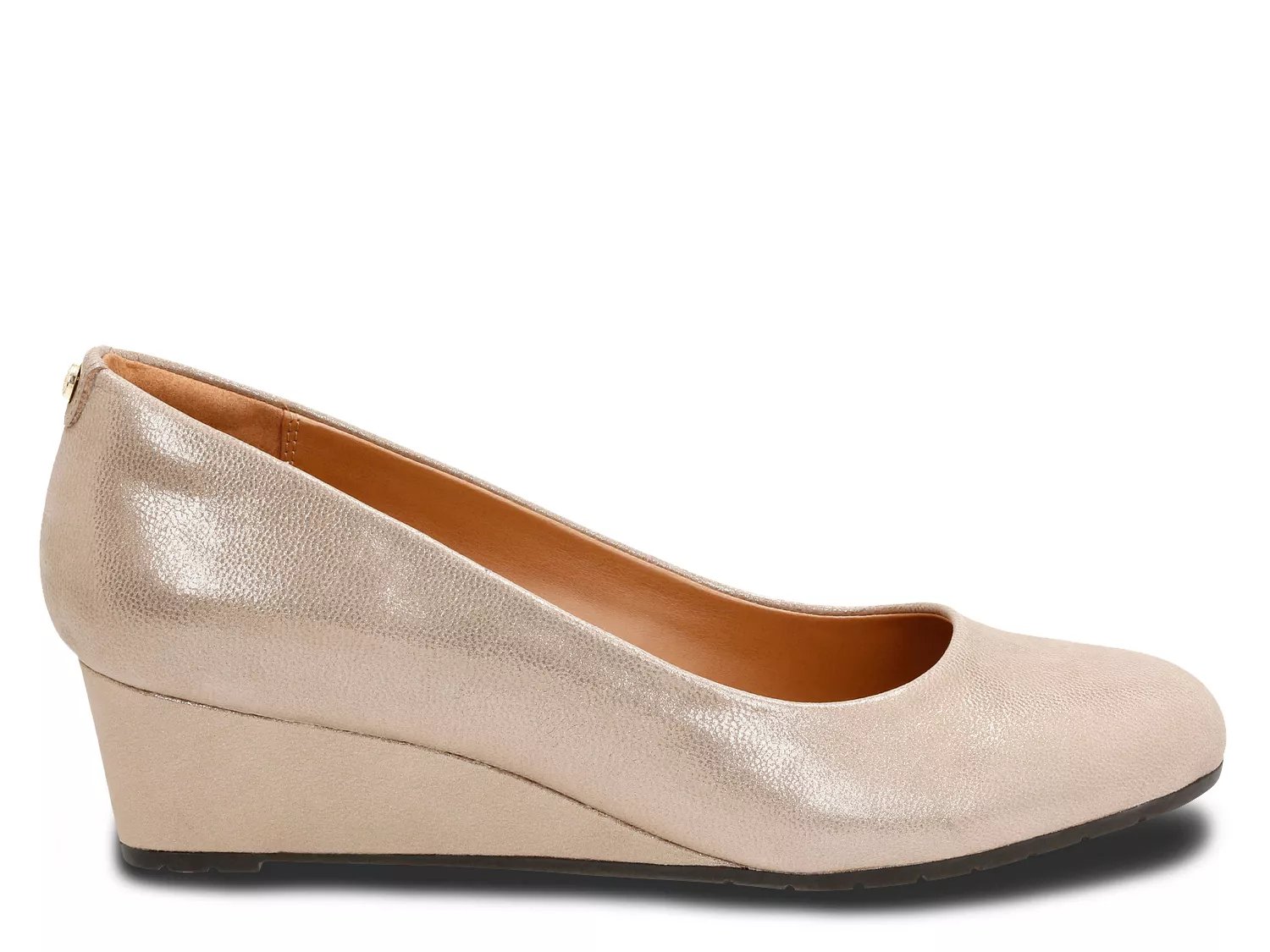 clarks vendra bloom wedge pump