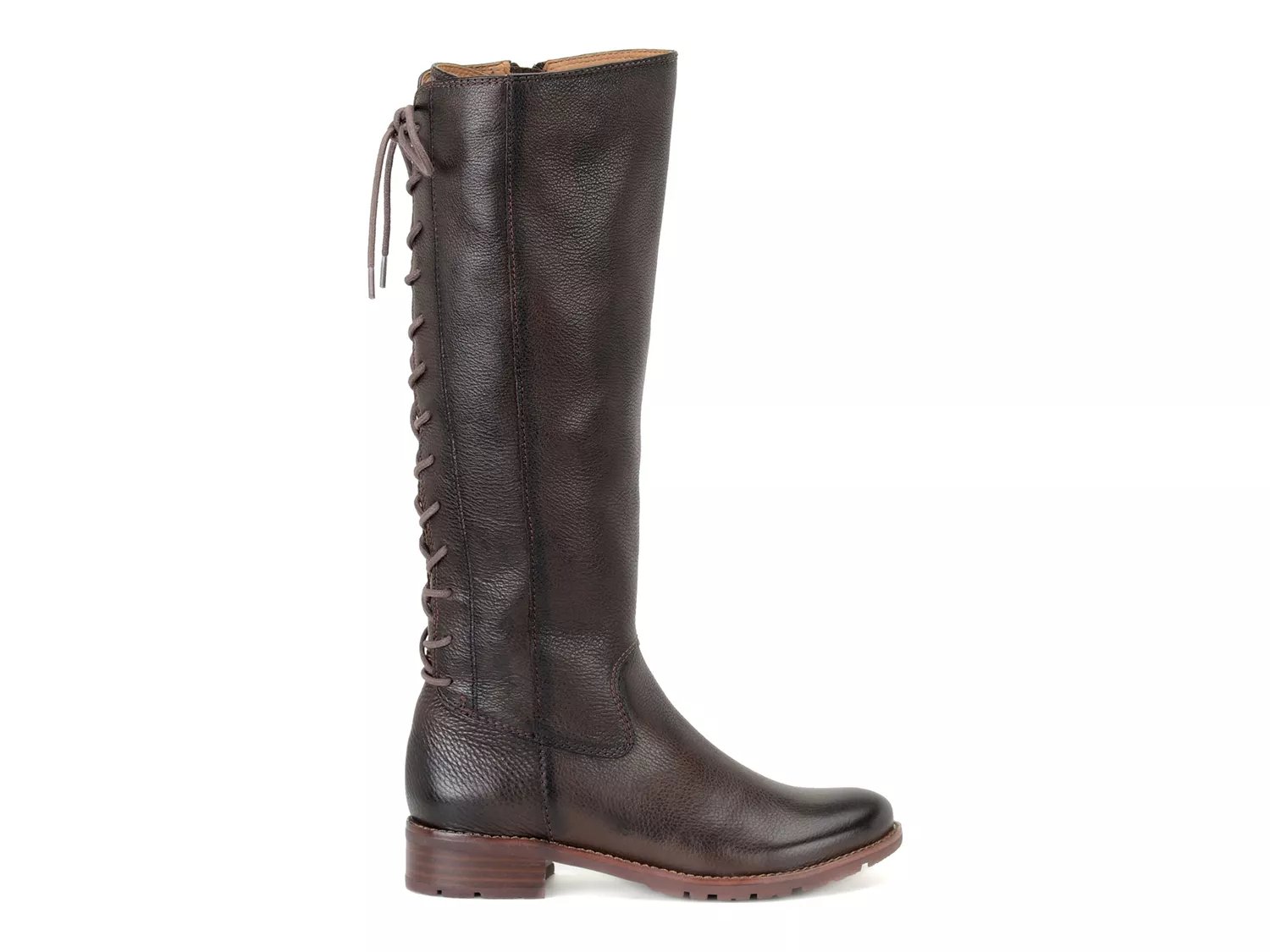 laced and loaded adjustable calf riding boots