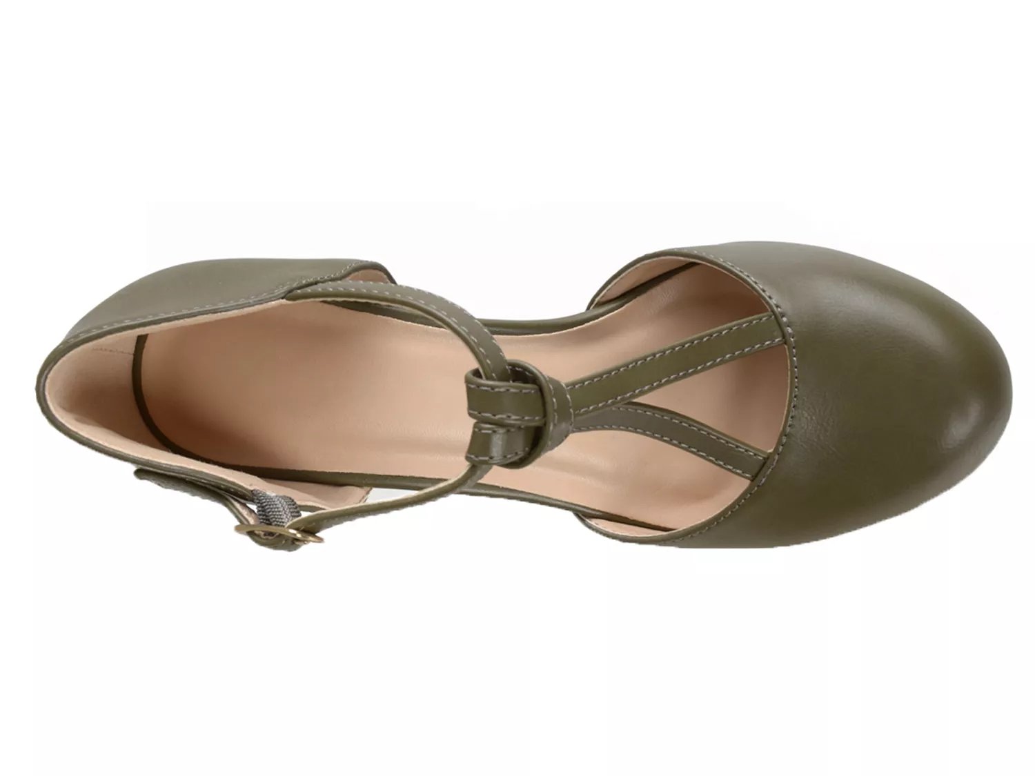 journee collection radia wedge pump