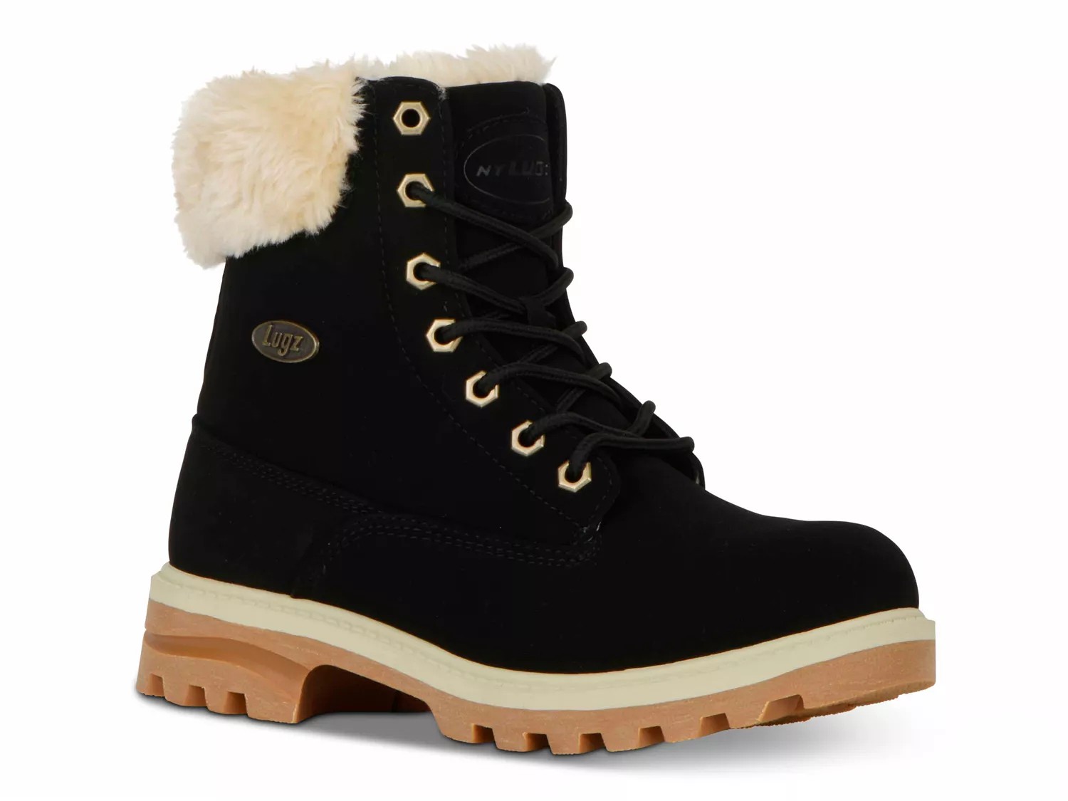 black women's lugz boots