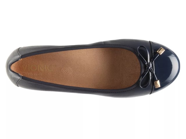 Vionic minna ballet flat black hotsell