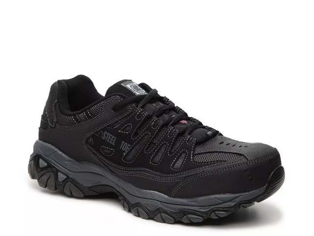 Skechers Relaxed Fit Cankton Steel Toe Sneaker - Free Shipping | DSW