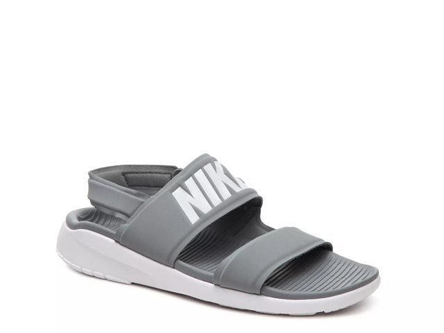 Grey nike tanjun sandals hotsell