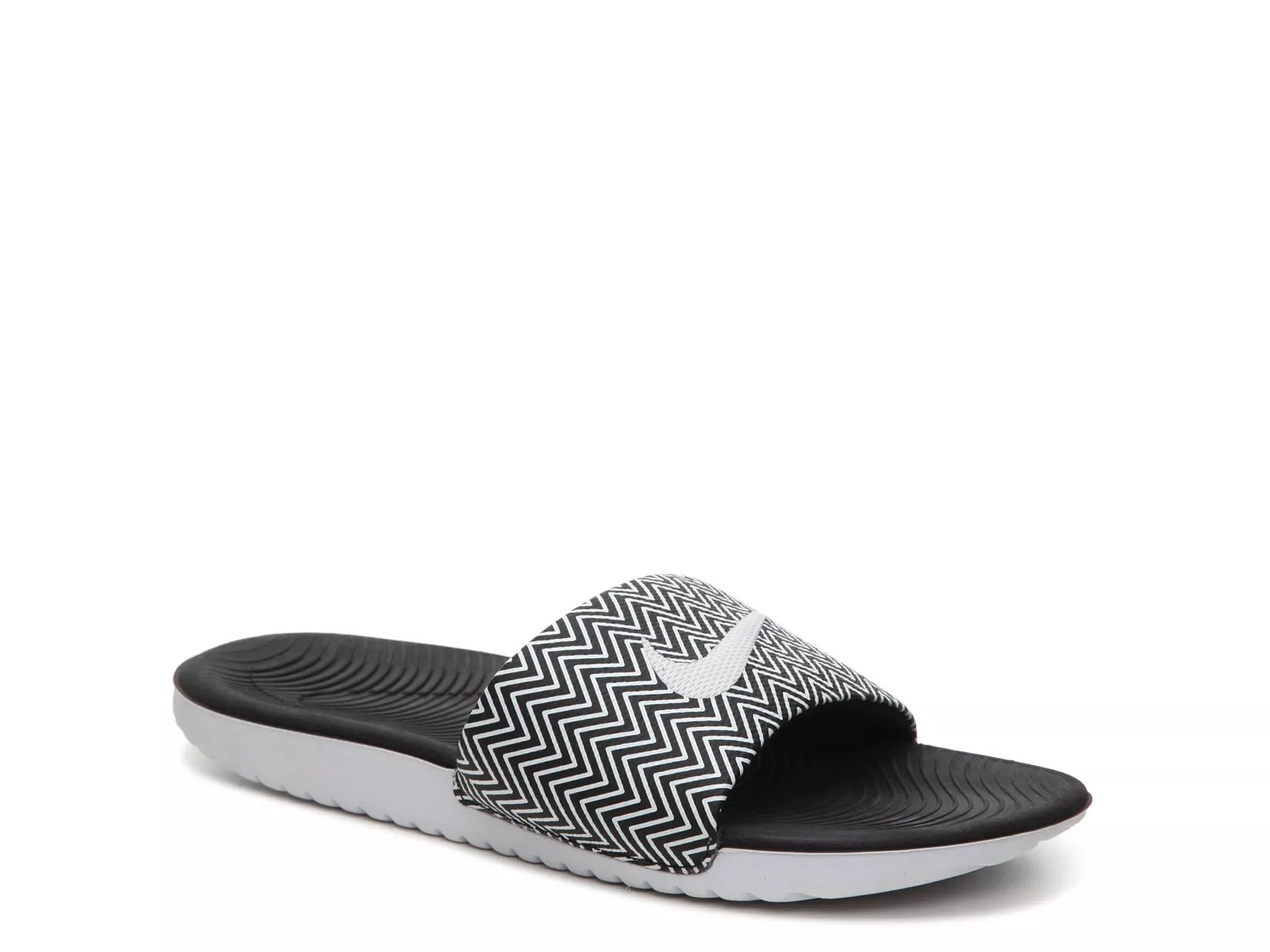 nike kawa print slide sandals