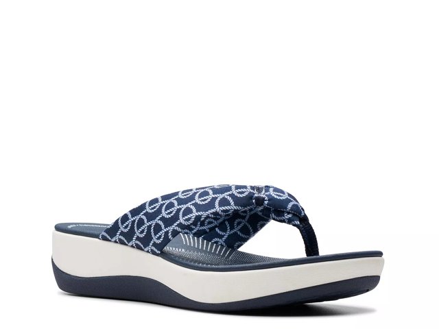 Clarks Cloudsteppers Arla Glison Wedge Sandal