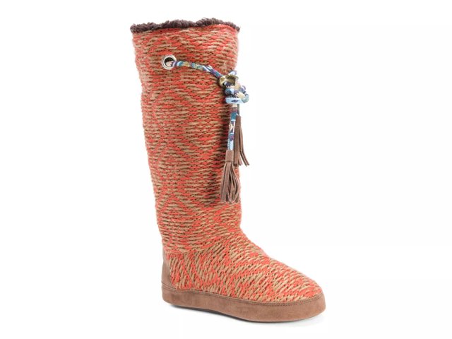 Muk luk best sale tall slipper boots