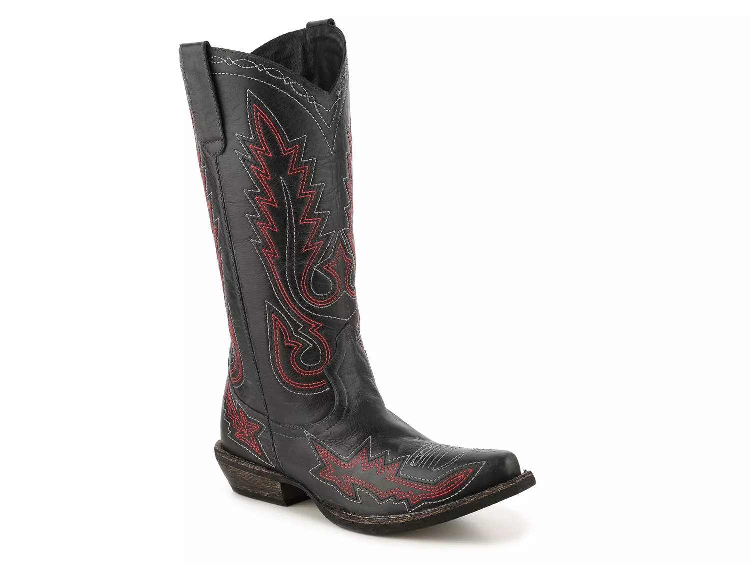 Dsw red 2025 cowboy boots