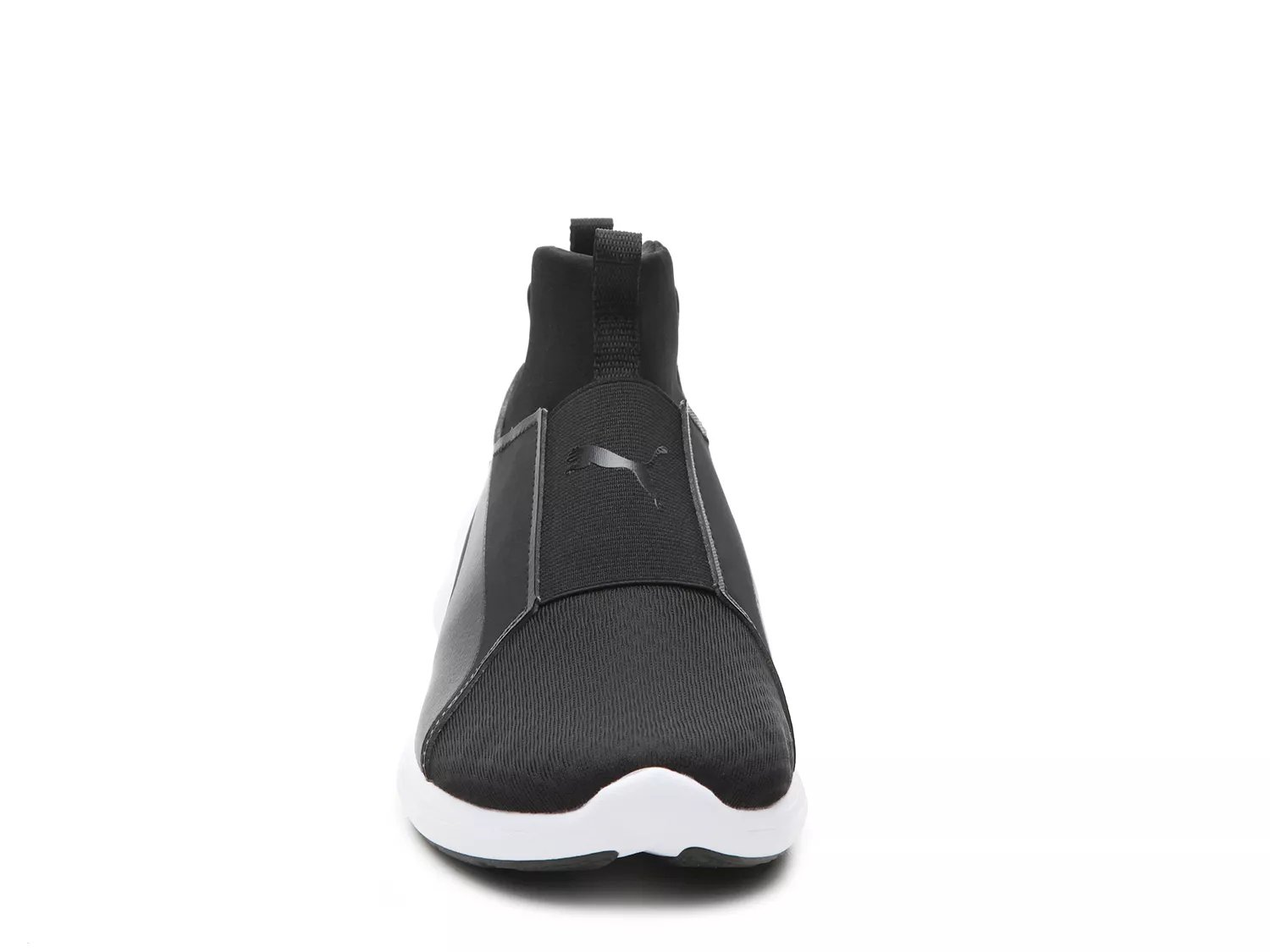 puma rebel mid trainers ladies