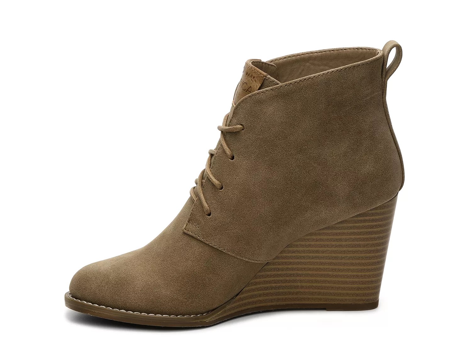 nautica womens wedge bootie