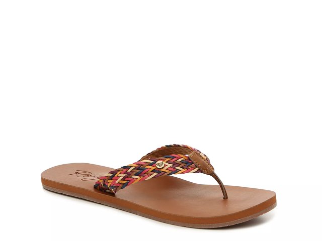 roxy point break flip flop