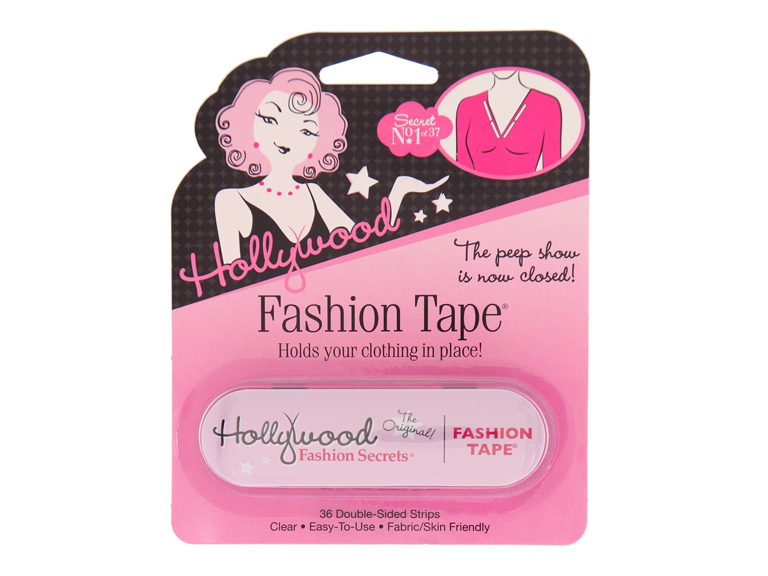 Hollywood Fashion Secrets Bra Straps 3 Pack In Clear