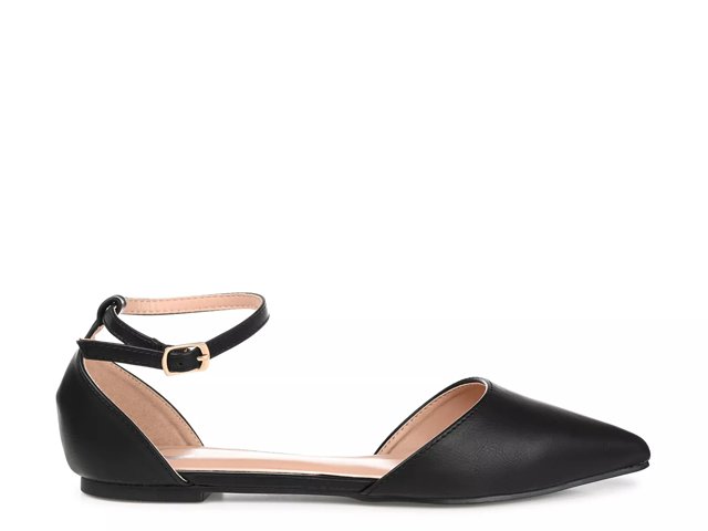 Dsw flats with ankle strap hot sale