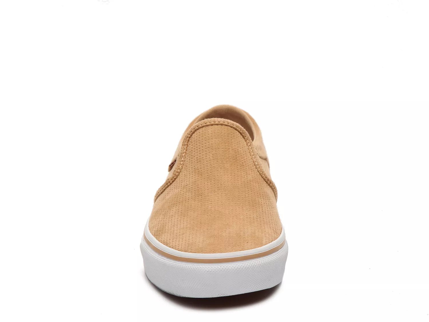 vans asher women's perforated slip on shoes