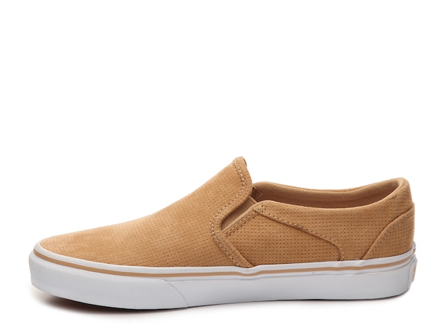 Vans Asher Perforated Slip-On Sneaker - Women's - Free Shipping | DSW