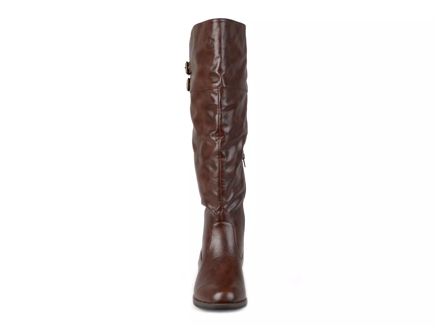 journee collection tori knee high riding boots wide calf