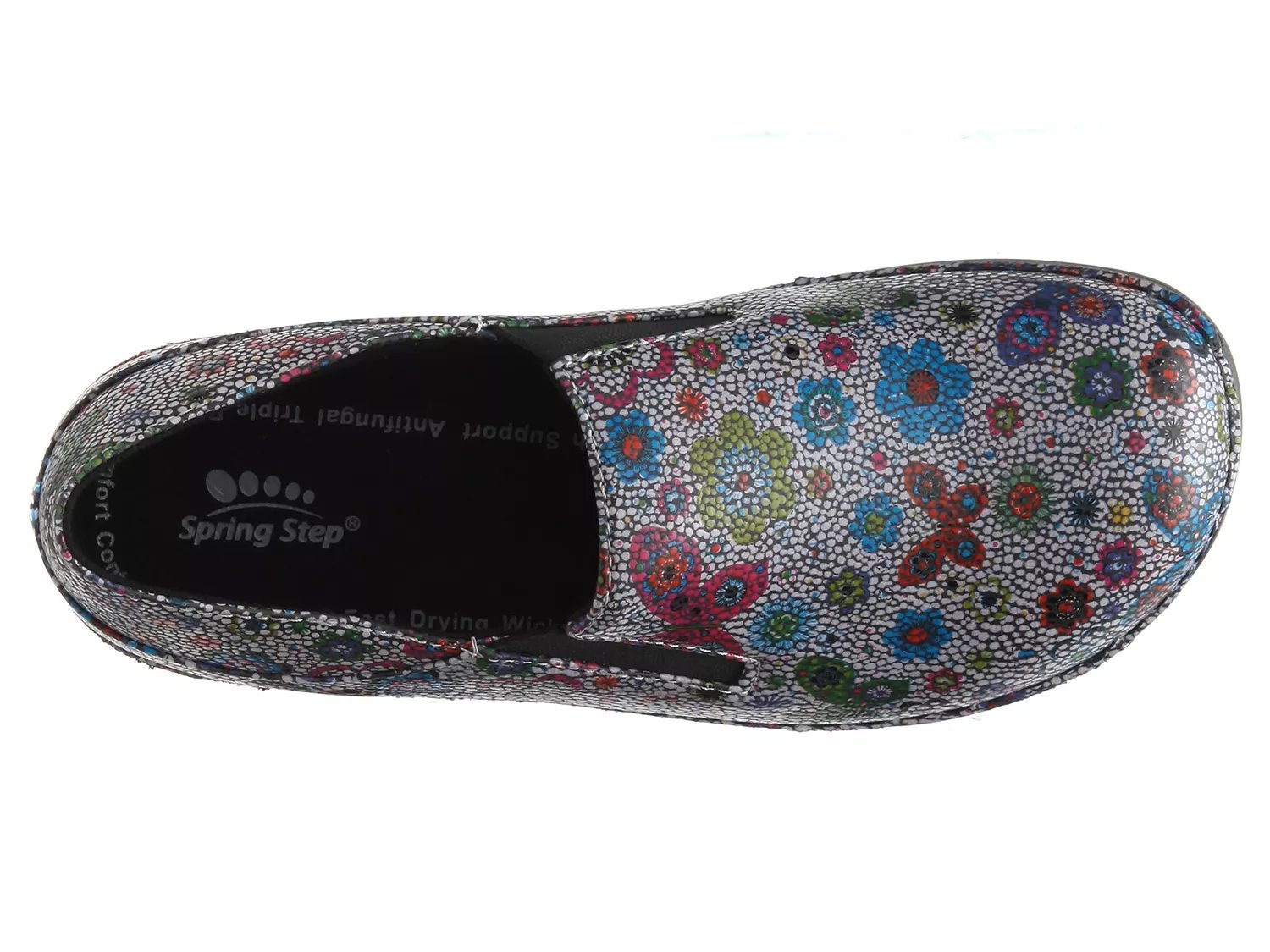 spring step freesa work clog